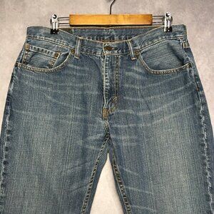 Levis 559 Relaxed Straight Fit Mens Blue Jeans size 34x32 Cotton Denim Pants